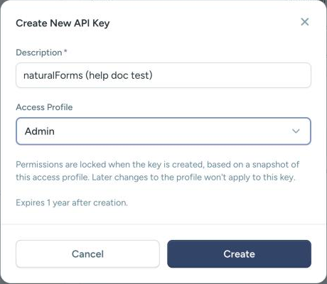 jobnimbus create api key